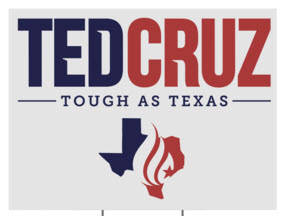 Ted Cruz Sign Graphic